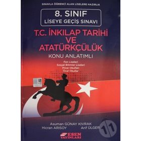 8 Sınıf LGS Tc İnkılap Tarihi Ve Atatürkçülük Soru Bankası