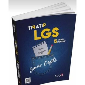 8. Sınıf LGS Tıpatıp 5 li Deneme-Buga Yayınları