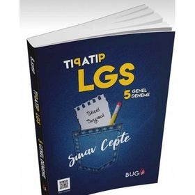 8. Sınıf LGS Tıpatıp 5 li Deneme-Buga Yayınları