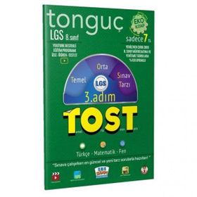 8. Sınıf LGS Tost 3. Adım Deneme Tonguç Akademi Yayınları