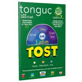 8. Sınıf LGS Tost 3. Adım Deneme Tonguç Akademi Yayınları