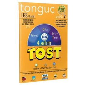 8. Sınıf LGS Tost 4. Adım Deneme Tonguç Akademi Yayınları