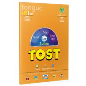 8. Sınıf LGS Tost 4. Adım Deneme Tonguç Akademi Yayınları