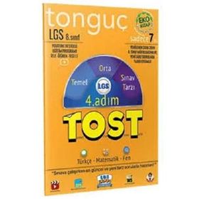 8. Sınıf LGS Tost 4. Adım Deneme Tonguç Akademi Yayınları