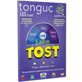 8. Sınıf LGS Tost 5. Adım Deneme Tonguç Akademi Yayınları