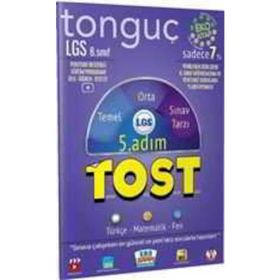 8. Sınıf LGS Tost 5. Adım Deneme Tonguç Akademi Yayınları