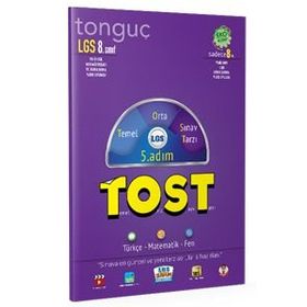 8. Sınıf LGS Tost 5. Adım Deneme Tonguç Akademi Yayınları