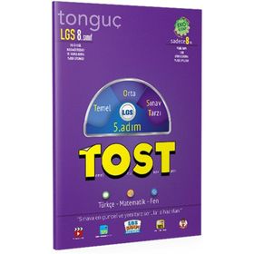8. Sınıf LGS Tost 5. Adım Deneme Tonguç Akademi Yayınları