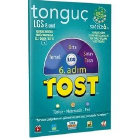 8. Sınıf LGS Tost 6. Adım Tonguç Akademi Yayınları