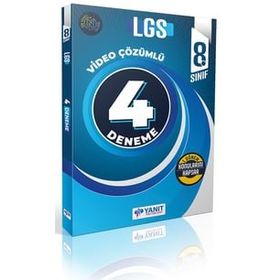 8. Sınıf LGS Tüm Dersler 1. Dönem 4 Deneme Yanıt Yayınları