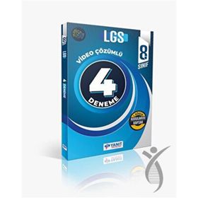 8. Sınıf LGS Tüm Dersler 1. Dönem 4 Deneme Yanıt Yayınları