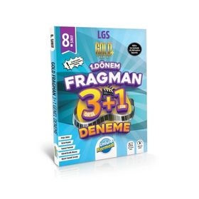8. Sınıf LGS Tüm Dersler 1. Dönem Fragman 3+1 Deneme Gold Serisi - Ünlüler Karması