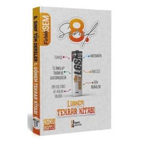 8. Sınıf LGS Tüm Dersler 1. Dönem Tekrar Kitabı İsem Yayın 2020