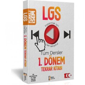 8. Sınıf LGS Tüm Dersler 1 Dönem Tekrar Kitabı - İsem Yayınları
