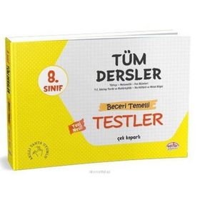 8. Sınıf LGS Tüm Dersler Beceri Temelli Testler-Editör Yayınları