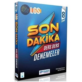 8.Sınıf Lgs Tüm Dersler Son Dakika Ders Ders Denemeleri Yanıt Yayınları