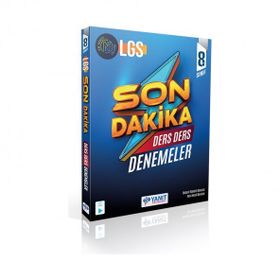 8.Sınıf Lgs Tüm Dersler Son Dakika Ders Ders Denemeleri Yanıt Yayınları