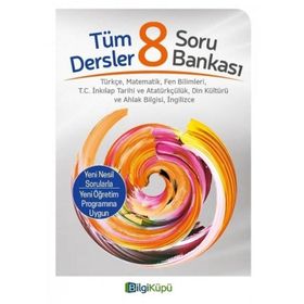 8.Sınıf LGS Tüm Dersler Soru Bankası-Bilgi Küpü Yayınları