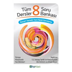 8.Sınıf LGS Tüm Dersler Soru Bankası-Bilgi Küpü Yayınları