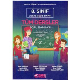 8. Sınıf LGS Tüm Dersler Soru Bankası Esen Yayınları