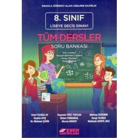 8. Sınıf LGS Tüm Dersler Soru Bankası Esen Yayınları