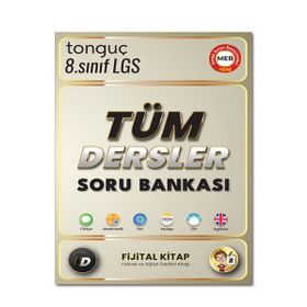 8. Sınıf LGS Tüm Dersler Soru Bankası Fijital Kitap Tonguç Akademi