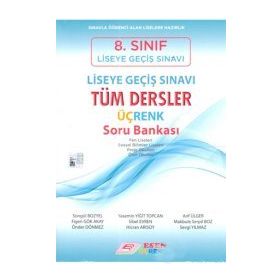 8. Sınıf LGS Tüm Dersler Üçrenk Soru Bankası Esen Yayınları