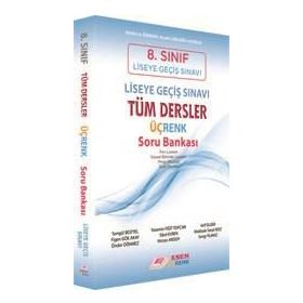8. Sınıf LGS Tüm Dersler Üçrenk Soru Bankası Esen Yayınları
