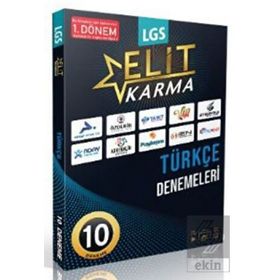 8. Sınıf LGS Türkçe 1. Dönem Elit Karma 10'lu Deneme - Paraf Yayınları