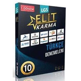 8. Sınıf LGS Türkçe 1. Dönem Elit Karma 10'lu Deneme - Paraf Yayınları