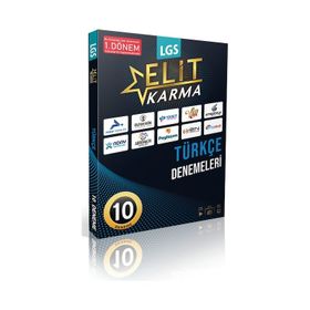 8. Sınıf LGS Türkçe 1. Dönem Elit Karma 10'lu Deneme - Paraf Yayınları
