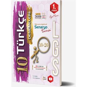 8. Sınıf LGS Türkçe 10 Deneme Özel Baskı - Tanım Yayınları