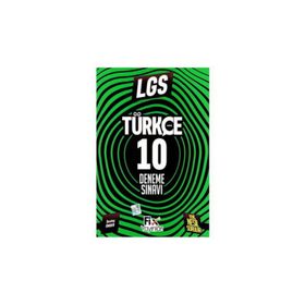 8.Sınıf LGS Türkçe 10 Denemeleri - Fix Yayınları