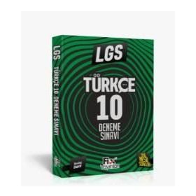 8.Sınıf LGS Türkçe 10 Denemeleri - Fix Yayınları