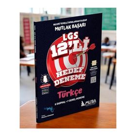 8. Sınıf LGS Türkçe 12'li Hedef Deneme - Muba Yayınları