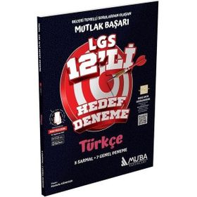 8. Sınıf LGS Türkçe 12'li Hedef Deneme - Muba Yayınları