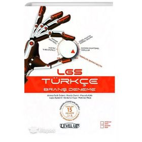 8. Sınıf LGS Türkçe 15'li Denemeleri Level Up-Tammat Yayıncılık