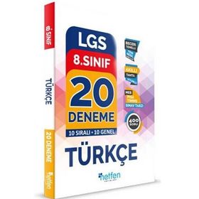 8. Sınıf Lgs Türkçe 20'li Deneme-Netfen Yayınları