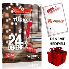 8. Sınıf LGS Türkçe 24 Deneme - Sınav Yayınları