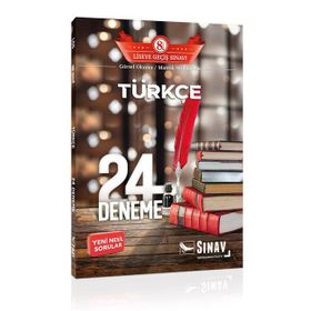 8. Sınıf LGS Türkçe 24 Deneme - Sınav Yayınları