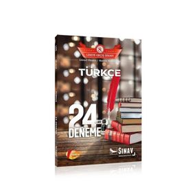 8. Sınıf LGS Türkçe 24 Deneme - Sınav Yayınları