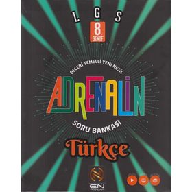 8. Sınıf LGS Türkçe Adrenalin Soru Bankası-En Yayınları