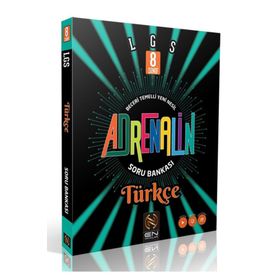 8. Sınıf LGS Türkçe Adrenalin Soru Bankası-En Yayınları