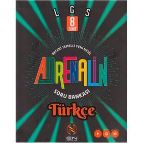 8. Sınıf LGS Türkçe Adrenalin Soru Bankası-En Yayınları