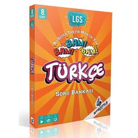 8. Sınıf LGS Türkçe Bam Bam Bam Soru Bankası-Strateji Yayınları