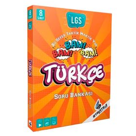 8. Sınıf LGS Türkçe Bam Bam Bam Soru Bankası-Strateji Yayınları