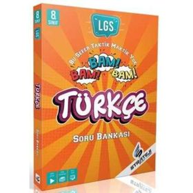 8. Sınıf LGS Türkçe Bam Bam Bam Soru Bankası-Strateji Yayınları