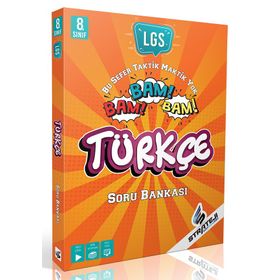 8. Sınıf LGS Türkçe Bam Bam Bam Soru Bankası-Strateji Yayınları