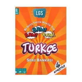 8. Sınıf LGS Türkçe Bam Bam Bam Soru Bankası-Strateji Yayınları