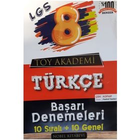 8. Sınıf Lgs Türkçe Başarı Denemeleri - Toy Akademi Yayınları